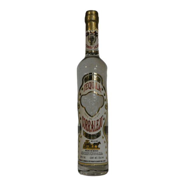 Corralejo Tequila blanco 38 07 Liter Vorderansicht